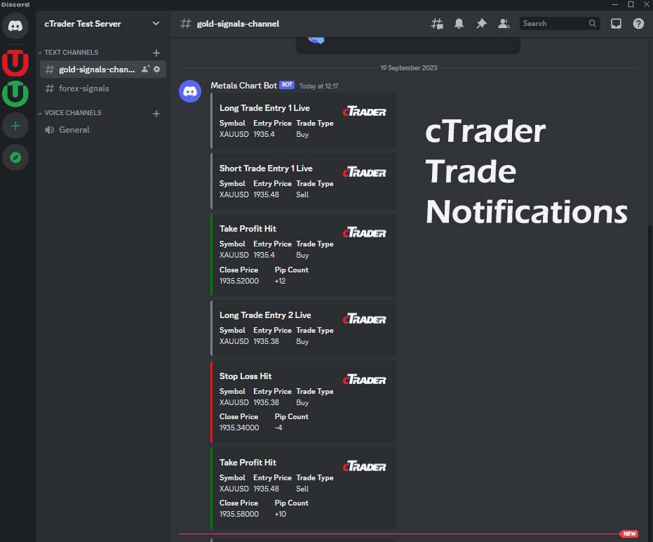 cTrader cBot Discord Notifications
