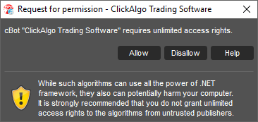 ClickAlgo Trusted Partner