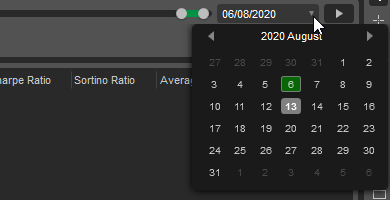 cTrader Optimisation Date Ranges