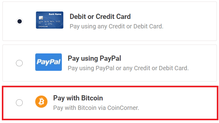 ClickAlgo Bitcoin Payments
