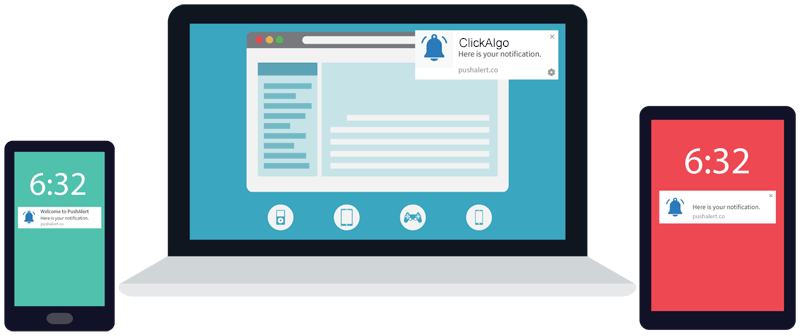 ClickAlgo Web Push Notifications