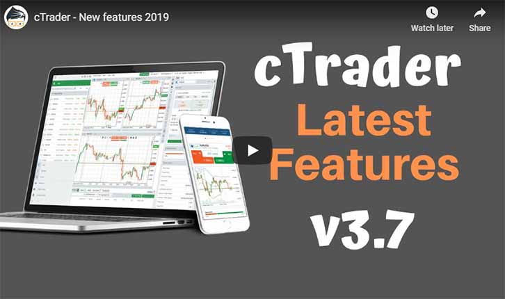 cTrader latest Features 2019 Video