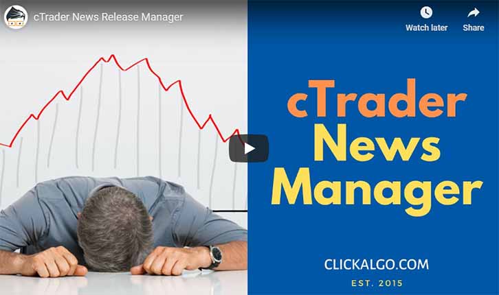 cTrader News Manager Video