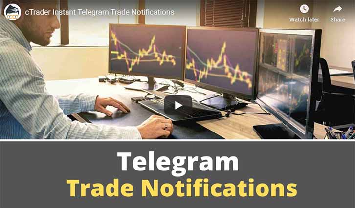 cTrader Trade Notifications Video