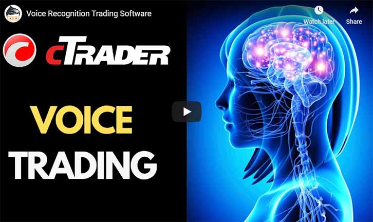 cTrader Voice Recognition Trading Video
