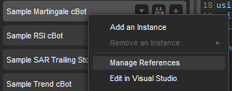 ctrader add dll reference