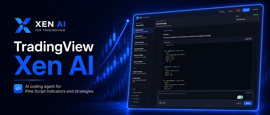 Xen AI for TradingView Pine Script indicators and strategies